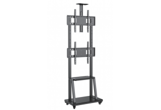 Giá Treo Tivi Di Động 2 Màn Hình SX1700 Từ 32 - 75 Inch Tải Trọng 100Kg